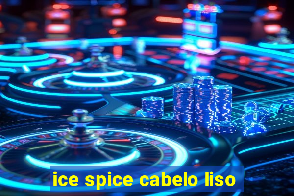 ice spice cabelo liso